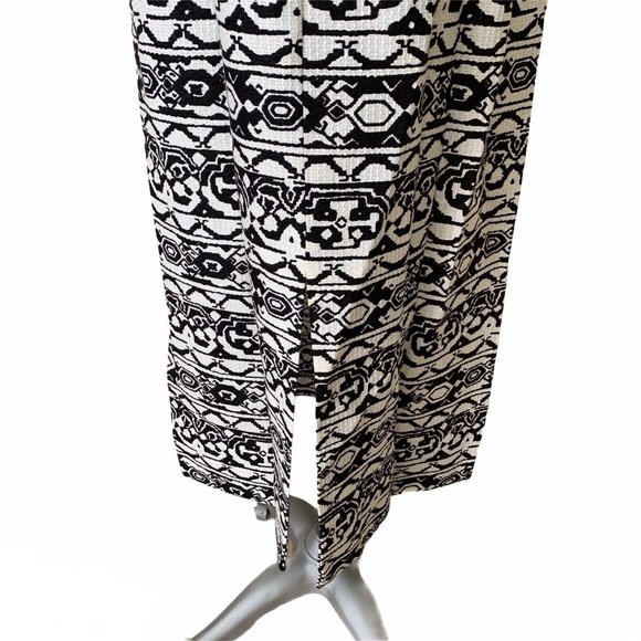 Vintage 70s Puritan Forever Young Yellow Print Mod Maxi Dress Poly Groovy Hippie - Picture 8 of 12